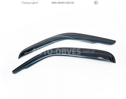 Window deflectors Opel Movano 2004-2010 - type: 2 pcs hic фото 0