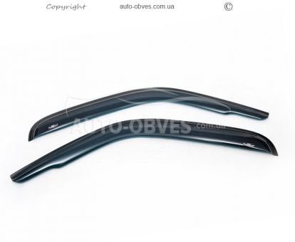 Window deflectors Opel Movano 2004-2010 - type: 2 pcs hic фото 1
