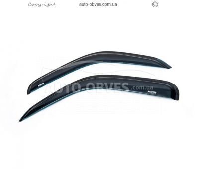 Window deflectors Opel Movano 2011-2022 - type: 2 pcs фото 0