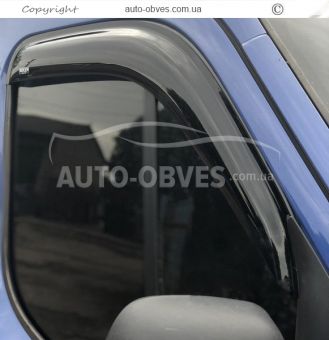 Window deflectors Renault Master 2011-... - type: 2 pcs фото 2