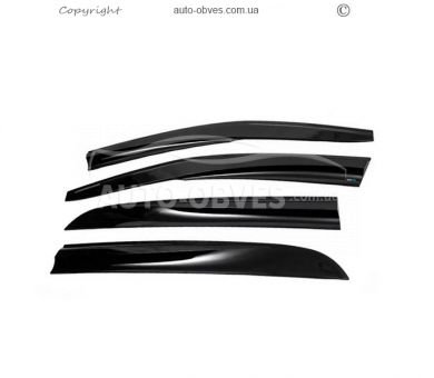 Citroen Xsara II window deflectors - type: 4 pcs., sunplex sport фото 0