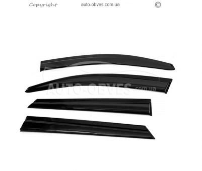 Hyundai Bayon window deflectors - type: 4 pcs., sunplex sport фото 1