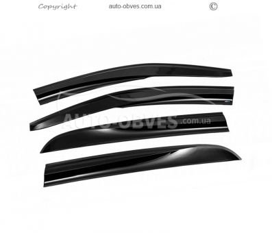 Дефлектори вікон Peugeot 301 - тип: 4 шт sunplex sport фото 1