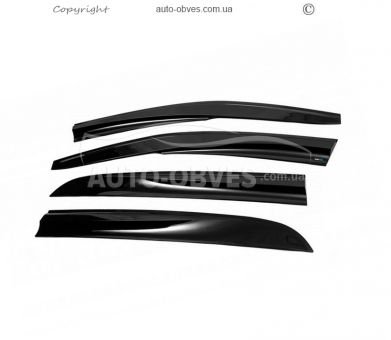 Дефлектори вікон Peugeot 301 - тип: 4 шт sunplex sport фото 0