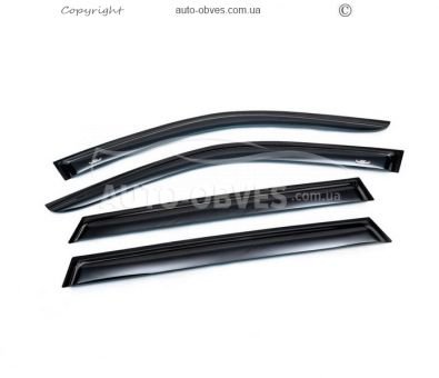 Wind deflectors BMW X5 2007-2013 фото 1