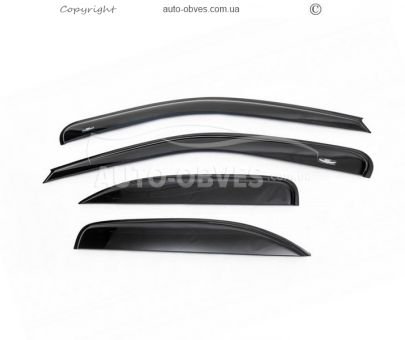 Window deflectors Ford Mondeo 1996-2001 - type: 4 pcs hic фото 0