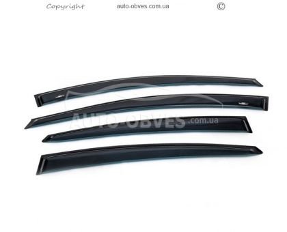 Wind deflectors Hyundai Elantra 2011-2015 фото 0