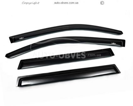 Wind deflectors Nissan X-Trail t31 2007-2014 фото 1