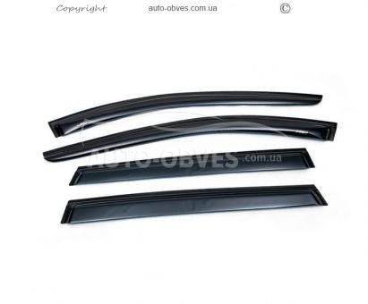 Great Wall Haval, Hover H3 window deflectors - type: 2006-2010 4 pcs hic фото 0