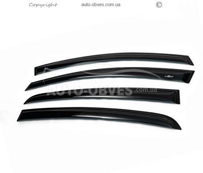Volkswagen Golf Plus window deflectors - type: 4 pcs hic фото 0