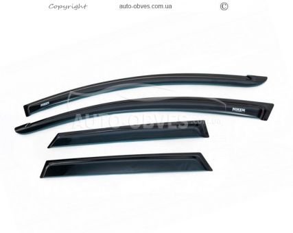 Дефлекторы окон Mazda 3 2009-2013 фото 0
