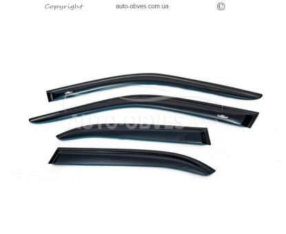 Дефлекторы окон BMW 3 серия E36 1990-2000 - тип: sd 4 шт hic фото 0