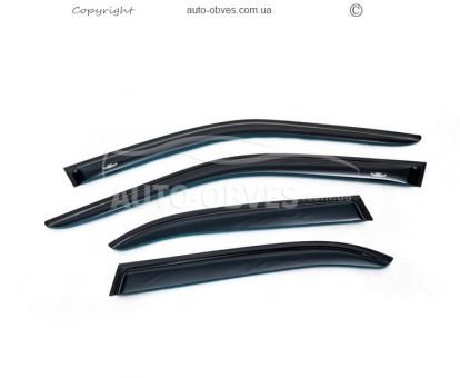 Дефлекторы окон BMW 3 серия E36 1990-2000 - тип: sd 4 шт hic фото 1