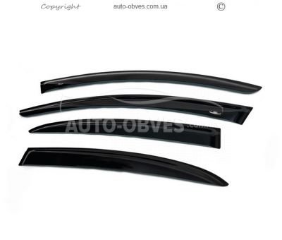 Window deflectors Opel Vectra C 2002-2008 - type: sd 4 pcs hic фото 0