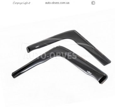 Window deflectors Ford Connect 2002-2006 - type: insert 2 pcs hic фото 1