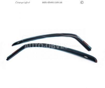 Дефлекторы окон Mercedes Citan 2012-… - тип: вставные 2 шт hic фото 0
