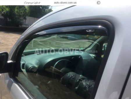 Дефлектори вікон Mercedes Citan 2012-… - тип: вставні 2 шт hic фото 2