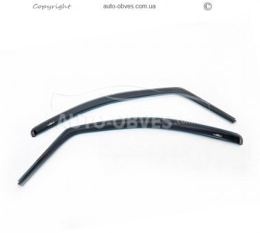 Дефлекторы окон Mercedes Viano 2003-2014 - тип: вставные 2 шт hic фото 0