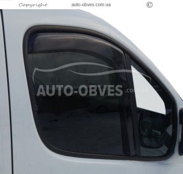 Дефлекторы окон Nissan Primastar 2002-2014 - тип: вставные 2 шт hic фото 2