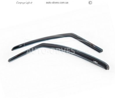 Window deflectors Peugeot Partner Tepee 2008-2018 - type: insert 2 pcs hic фото 1