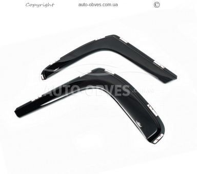 Window deflectors Renault Trafic 2001-2014 - type: insert 2 pcs hic фото 0