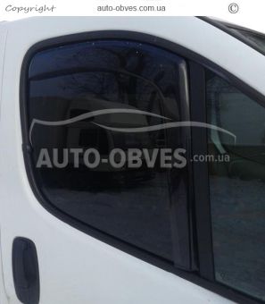 Window deflectors Renault Trafic 2001-2014 - type: insert 2 pcs hic фото 2