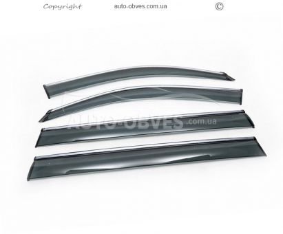 Windshields Mercedes GLS class x166 - type: with chrome molding фото 0