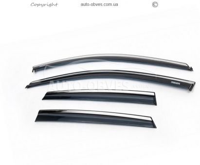 Window deflectors Volkswagen Polo 2017-… HB фото 0