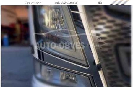 Накладки на фари окантовки Volvo FH 16 фото 4