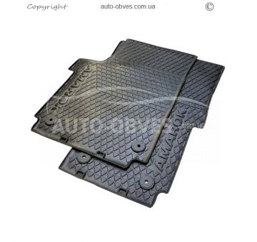 Floor mats original Volkswagen Amarok 2011-2015 - type: front 2pcs фото 0