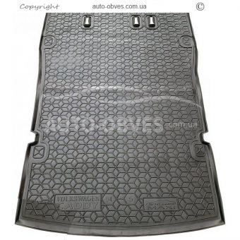 Cargo mat Volkswagen Caddy 2004-2010 maxi - type: polyurethane, 5 seats фото 0