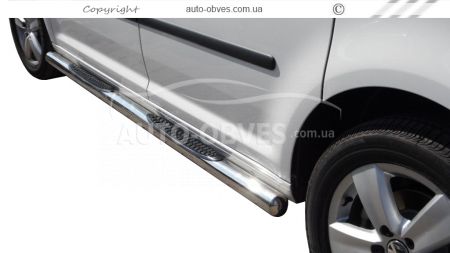 Side pipes Volkswagen Caddy 2010-2015 фото 0