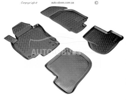 Floor mats Volkswagen Golf VI 2008-2012 - type: set, model фото 0