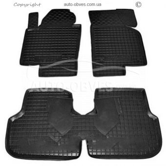 Floor mats Volkswagen Jetta 2011-2014 - type: polyurethane фото 0