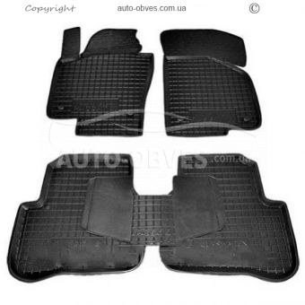 Floor mats Volkswagen Passat B6 - type: polyurethane фото 0