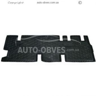 Floor mats Volkswagen T6 Caravelle 3rd row without heater - type: polyurethane фото 0