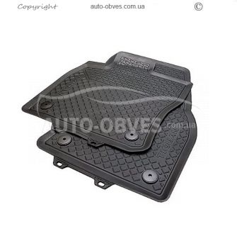 Floor mats original Volkswagen Tiguan 2016-... - type: rubber 4pcs фото 1