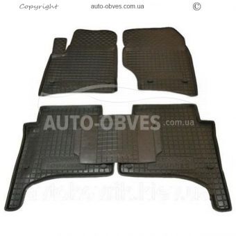 Floor mats Volkswagen Touareg 2002-2010 - type: polyurethane фото 0