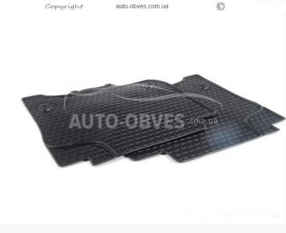 Floor mats original Volkswagen Touareg 2010-2017 - type: rear 2pcs фото 1