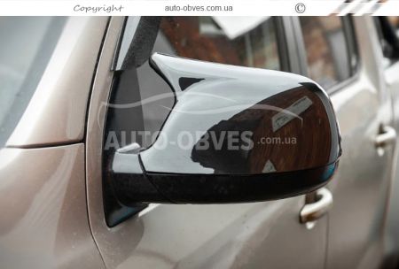 Накладки на зеркала Volkswagen Amarok 2010-2022 - тип: 2 шт tr style фото 2