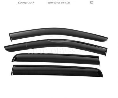 Вітровики Volkswagen Amarok 2023-… - тип: 4 шт фото 0