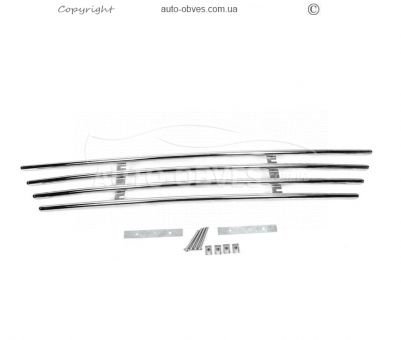 Передняя решетка в бампер Volkswagen Amarok 2011-2015 фото 1