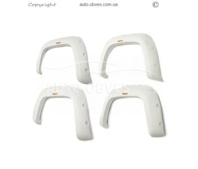 VW Amarok arch extenders - type: tank 19 cm, overlays for painting фото 0