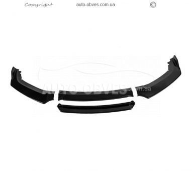 Volkswagen Caddy front bumper cover - type: lip abs photo 2