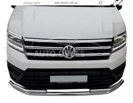 Передняя дуга Volkswagen Crafter 2017-... - тип: з доп трубками фото 1