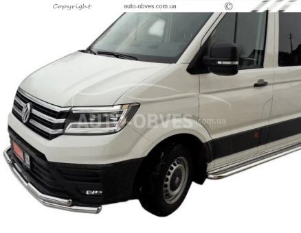 Передняя дуга Volkswagen Crafter 2017-... - тип: з доп трубками фото 3