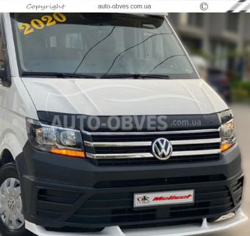 Cover on the front bumper of Volkswagen Crafter 2017-... - type: for painting фото 3