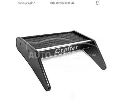 Panel shelf Volkswagen Crafter 2006-2016 - type: eco black фото 3