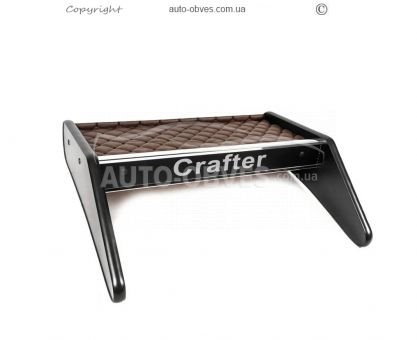 Полочка на панель Volkswagen Crafter 2006-2016 - тип: eco brown фото 3