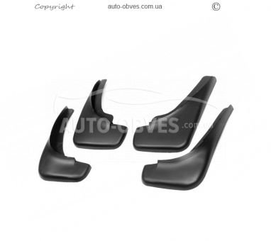 Mud flaps model Volkswagen Golf 5 -type: set 4pcs HB фото 0